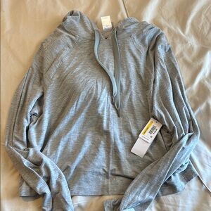 Calvin Klein Light Gray Women's Hoodie Sweater